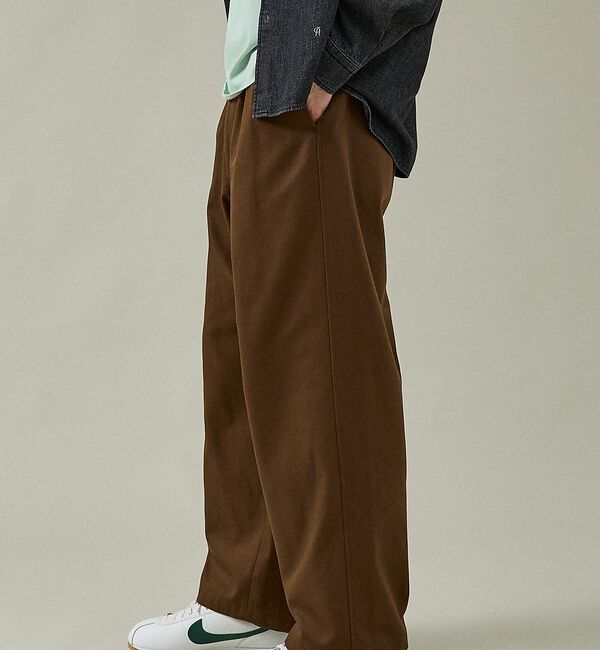 ABAHOUSE「2タック チノワイドパンツ / イージーパンツ【追加生産】」|その他|