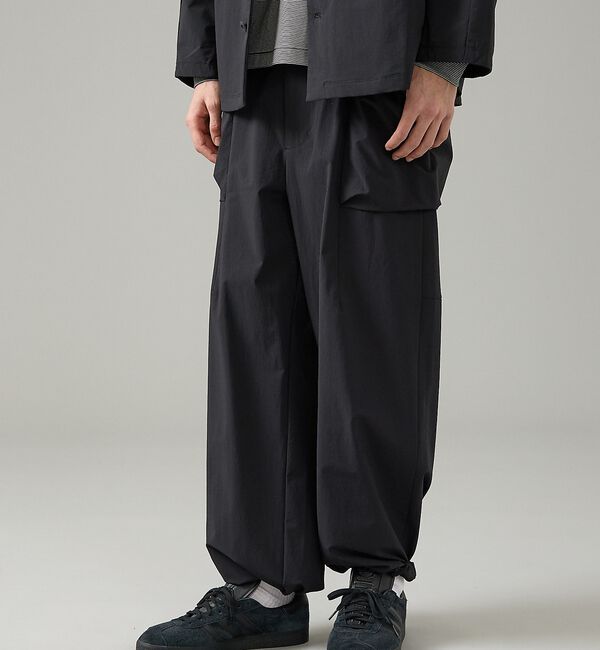 ABAHOUSE「【CORDURA】TUCK＆DARTS コーデュラナイロン パラシュートパンツ」|その他|