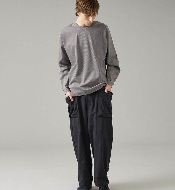 ABAHOUSE「【CORDURA】TUCK＆DARTS コーデュラナイロン パラシュートパンツ」|その他|