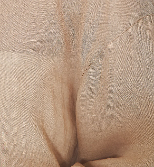 Rouge vif「麻バックスリットVネックシャツ」|シャツ・ブラウス|