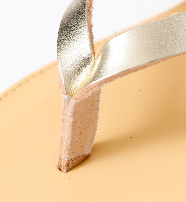 Rouge vif「【NICOLAS LAINAS/ニコラスライナス】レザートングサンダル」|サンダル|