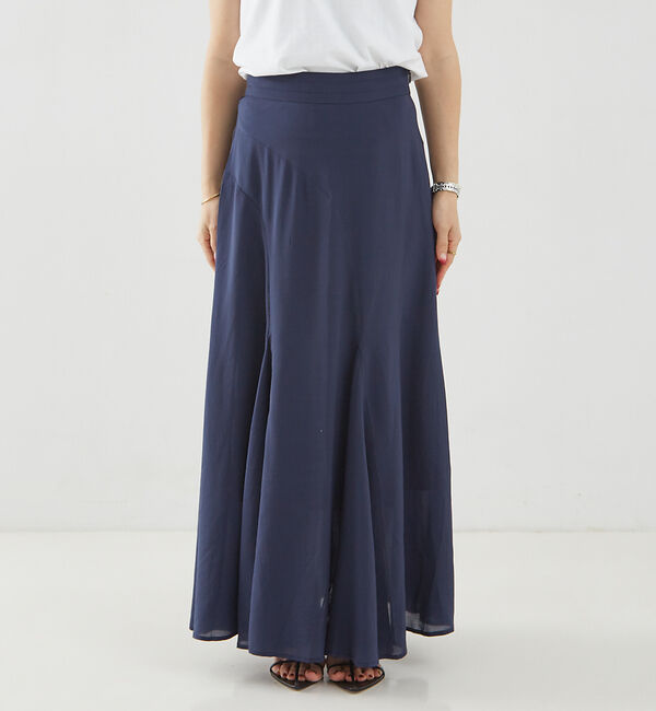 Rouge vif「フィブリルローン切り替えマキシスカート」|スカート|