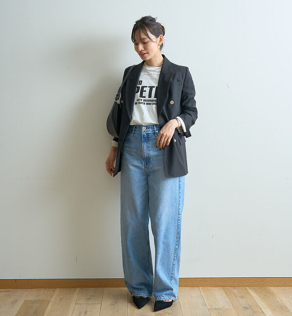 Rouge vif「テーラードダブルジャケット」|テーラードジャケット|