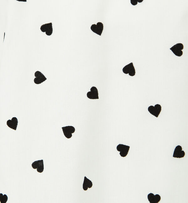 Rouge vif「ハートフロッキーブラウス」|シャツ・ブラウス|