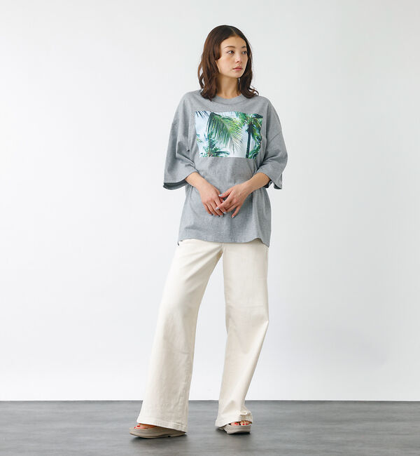 Rouge vif「【SOMETHING/サムシング】LISA ワイド デニムパンツ【WEB限定】」|デニム|