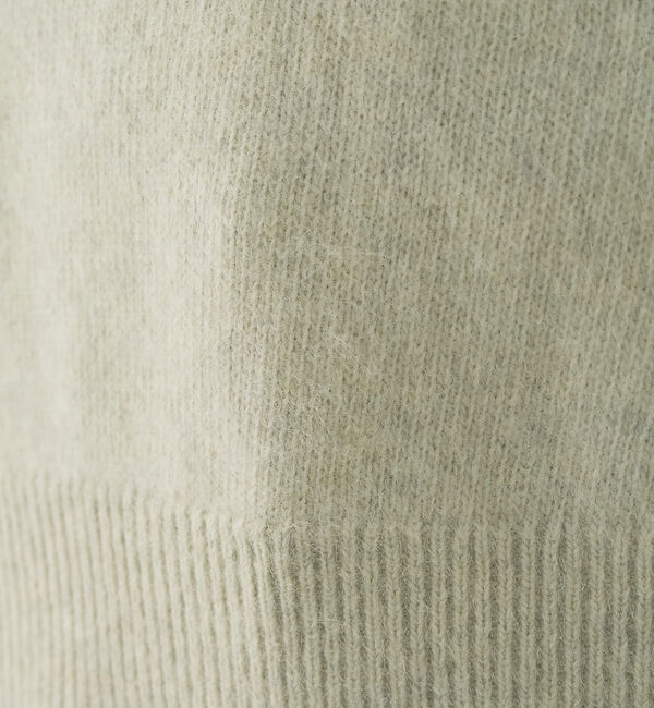 Rouge vif「ラクーン混ボトルネックニットプルオーバー」|ニット・セーター|