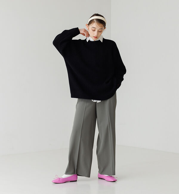 AU BANNISTER「【最高バレエ】スクエアトゥ バレエシューズ」|バレエシューズ|