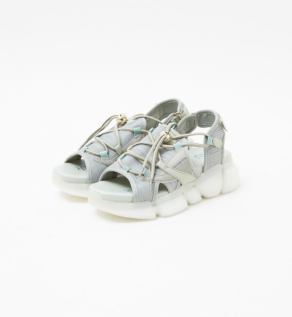 AU BANNISTER「ストリームラインスポーツサンダル」|サンダル|セージグリーン