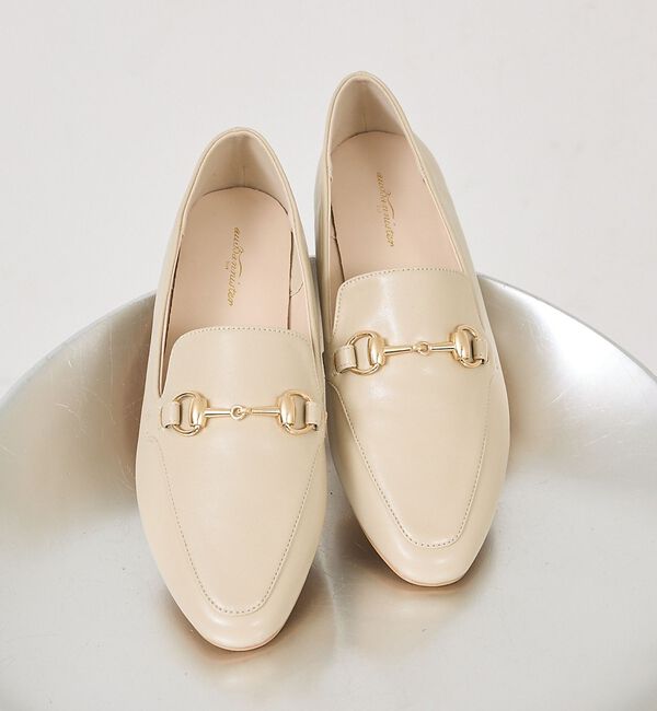 AU BANNISTER「【販売店舗限定】ビットローファー【予約】」|ローファー|アイボリー