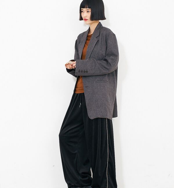 NOMINE「【ユニセックス】オーバーサイズ シャーク テーラードジャケット」|テーラードジャケット|