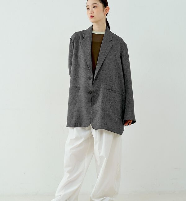 NOMINE「【ユニセックス】オーバーサイズ シャーク テーラードジャケット」|テーラードジャケット|