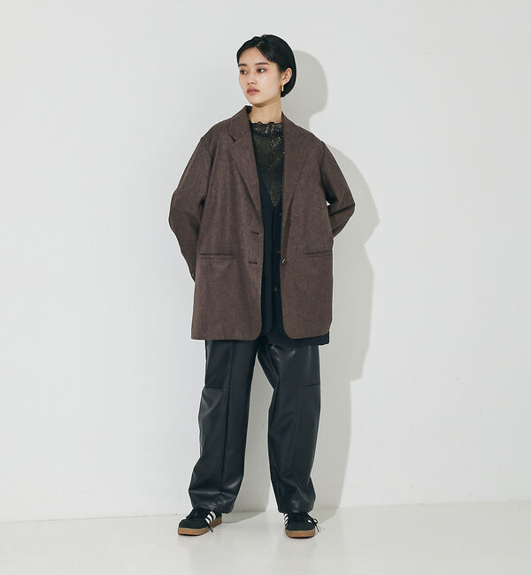 NOMINE「【ユニセックス】オーバーサイズ シャーク テーラードジャケット」|テーラードジャケット|