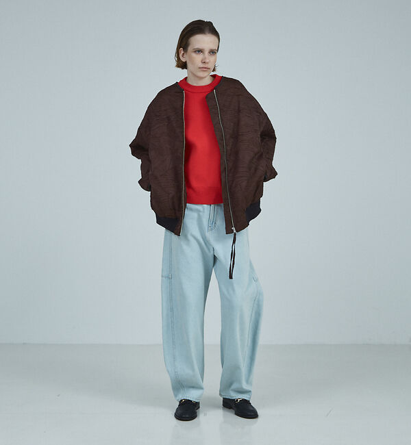 NOMINE「カーブデニム パンツ」|デニム|