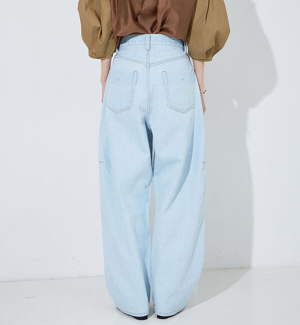 NOMINE「カーブデニム パンツ」|デニム|