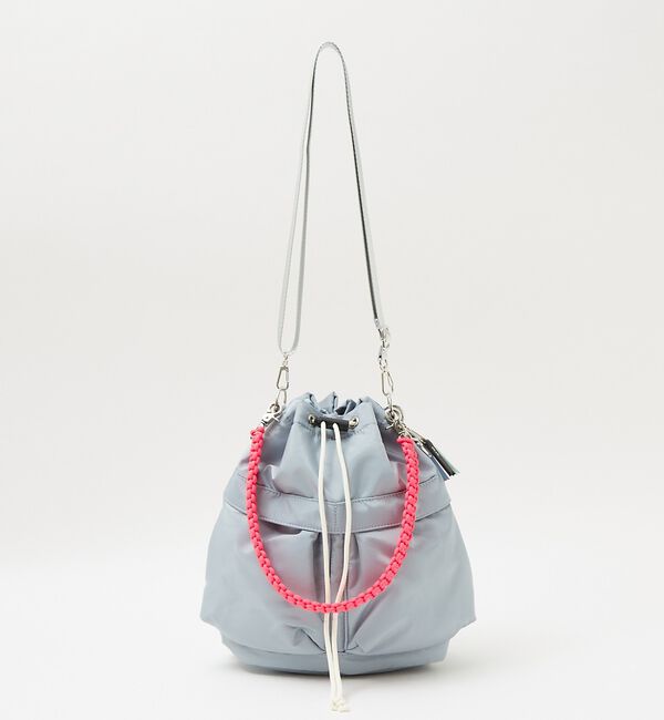 NOMINE「【cheek】kinchakucode 2WAY コードハンドル 巾着 トートバ」|ショルダー・メッセンジャー|