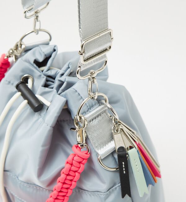 NOMINE「【cheek】kinchakucode 2WAY コードハンドル 巾着 トートバ」|ショルダー・メッセンジャー|