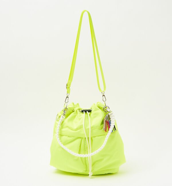 NOMINE「【cheek】kinchakucode 2WAY コードハンドル 巾着 トートバ」|ショルダー・メッセンジャー|