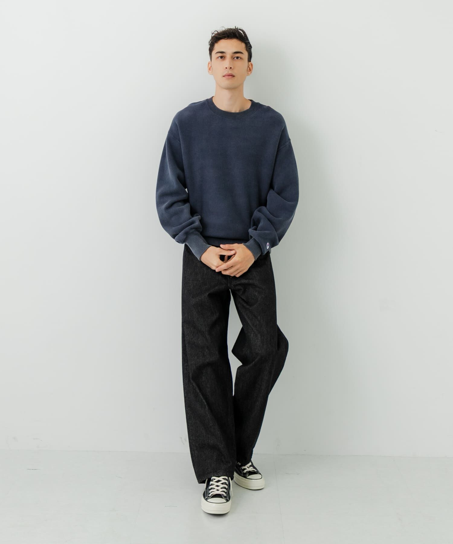 URBAN RESEARCH「『別注』CHAMPION&times;URBAN RESEARCH　SNOW POWDER WASH CREW-NECK」|スウェット・ジャージ|