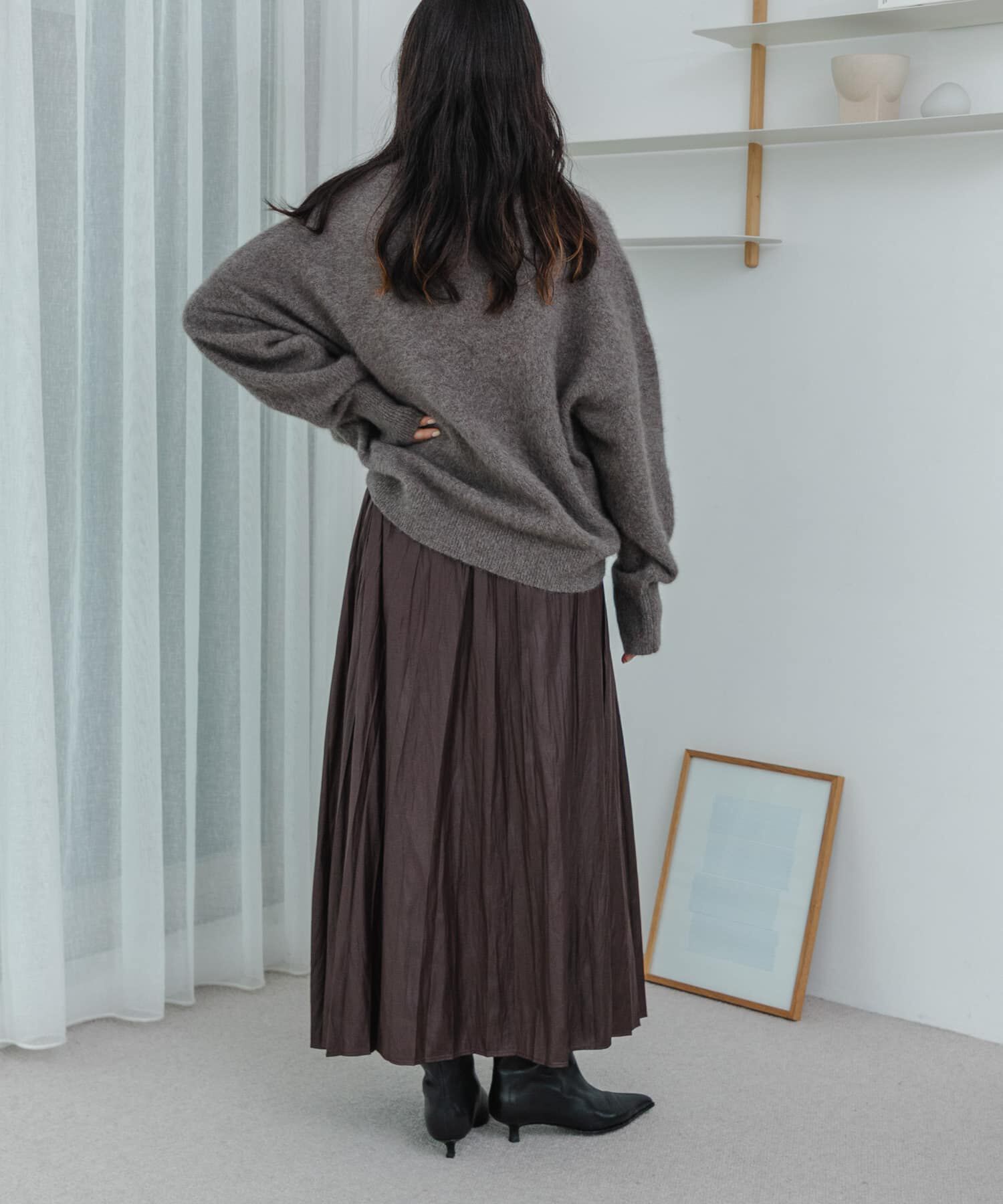 URBAN RESEARCH「FOX/CASHMEREルーズニット」|ニット・セーター|