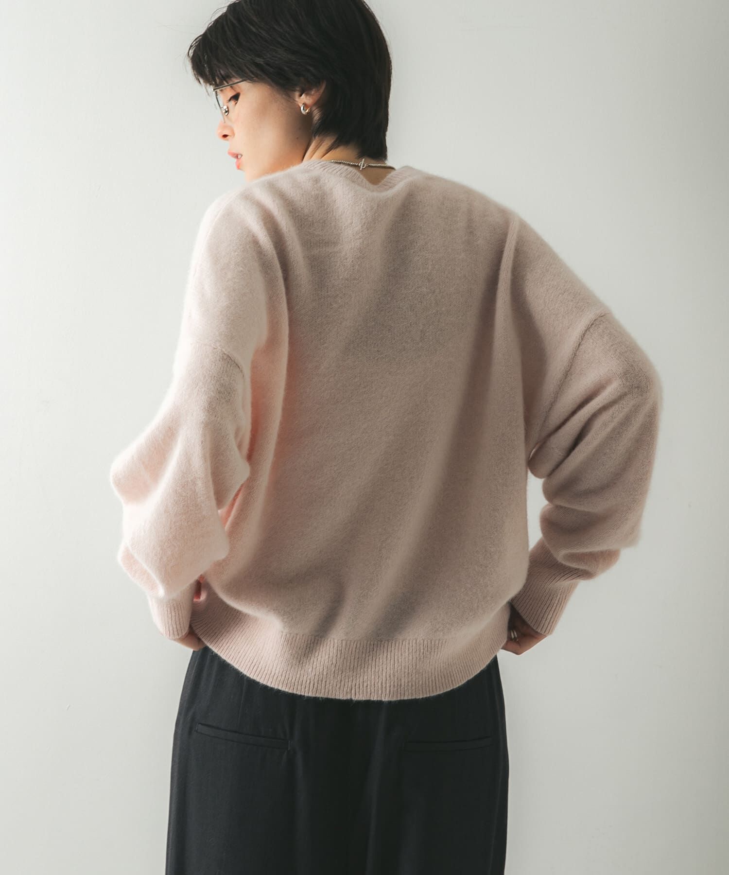 URBAN RESEARCH「FOX/CASHMEREルーズニット」|ニット・セーター|