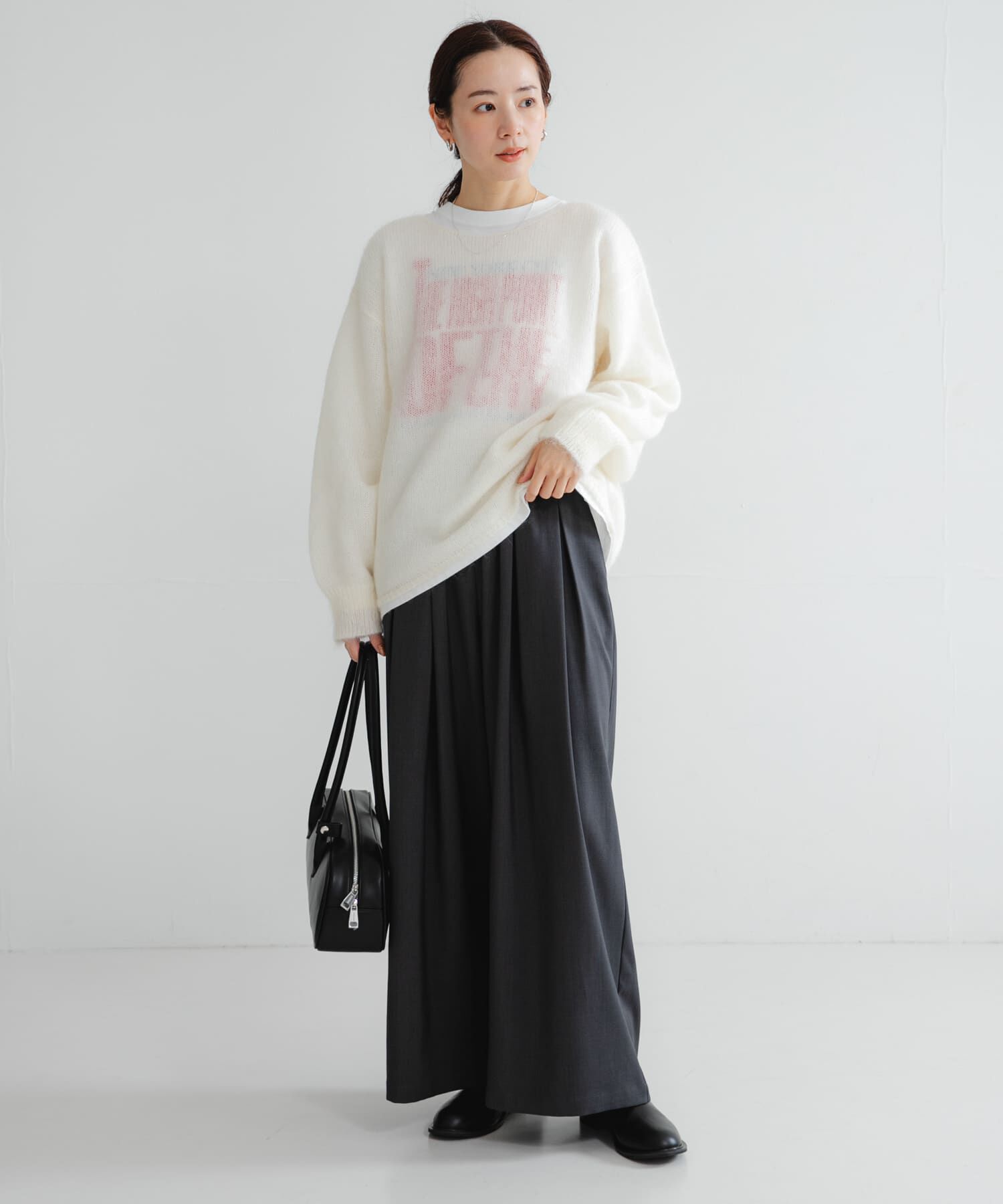 URBAN RESEARCH「ストレッチタックギャザーワイドパンツ」|その他|