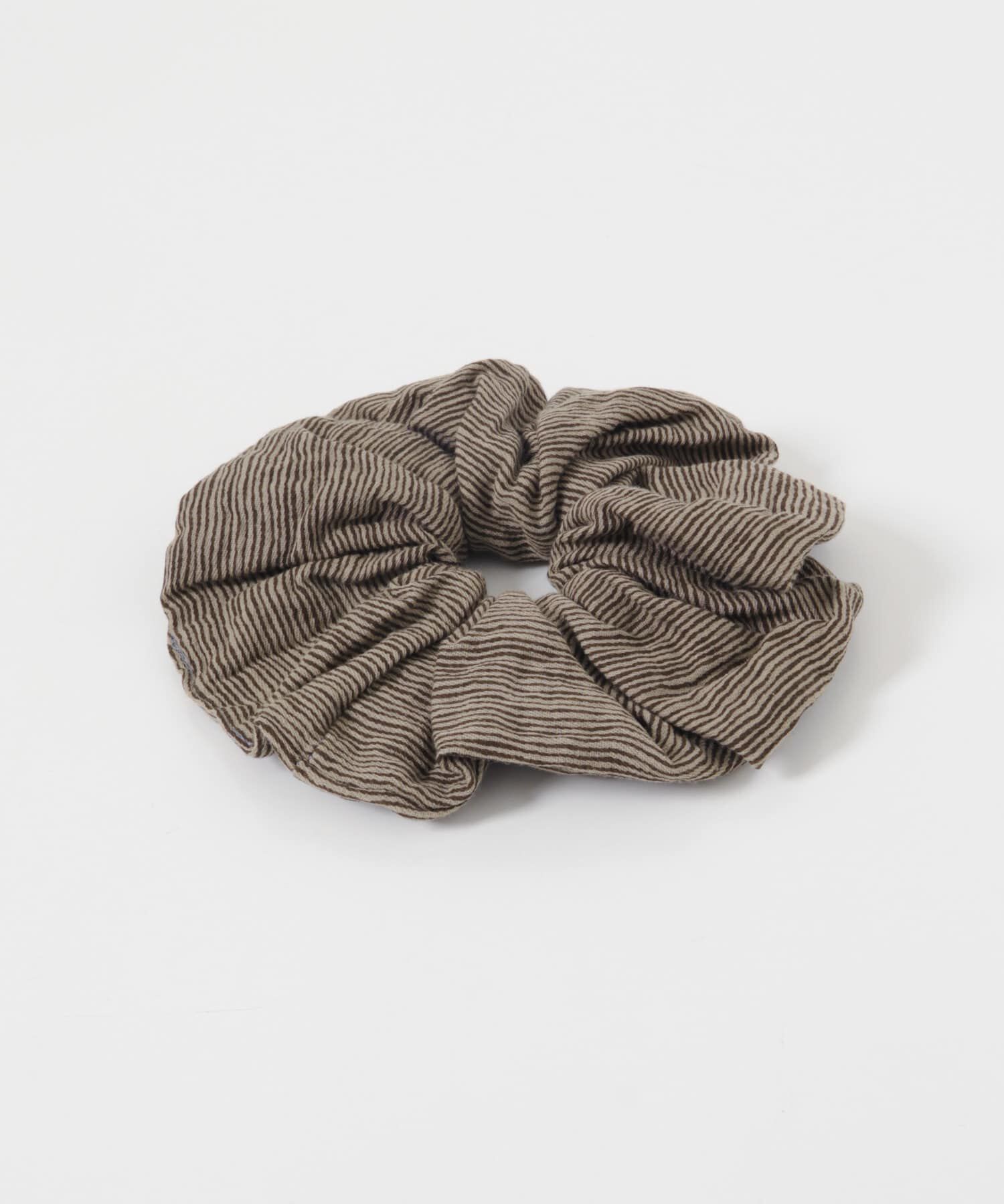  「ボーダーシュシュ」|ヘアゴム・シュシュ|