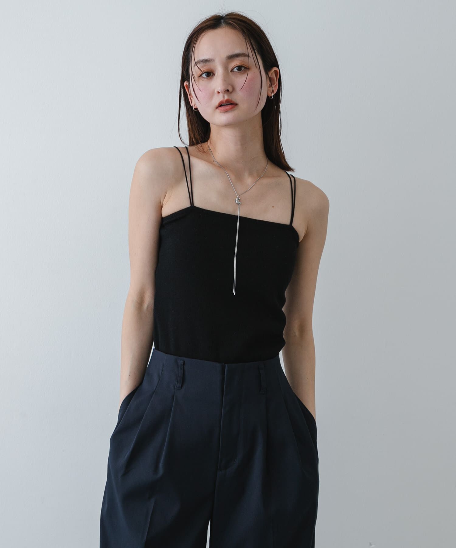 SENSE OF PLACE by URBAN RESEARCH「ダブルストラップカップツキキャミソール」|キャミソール|