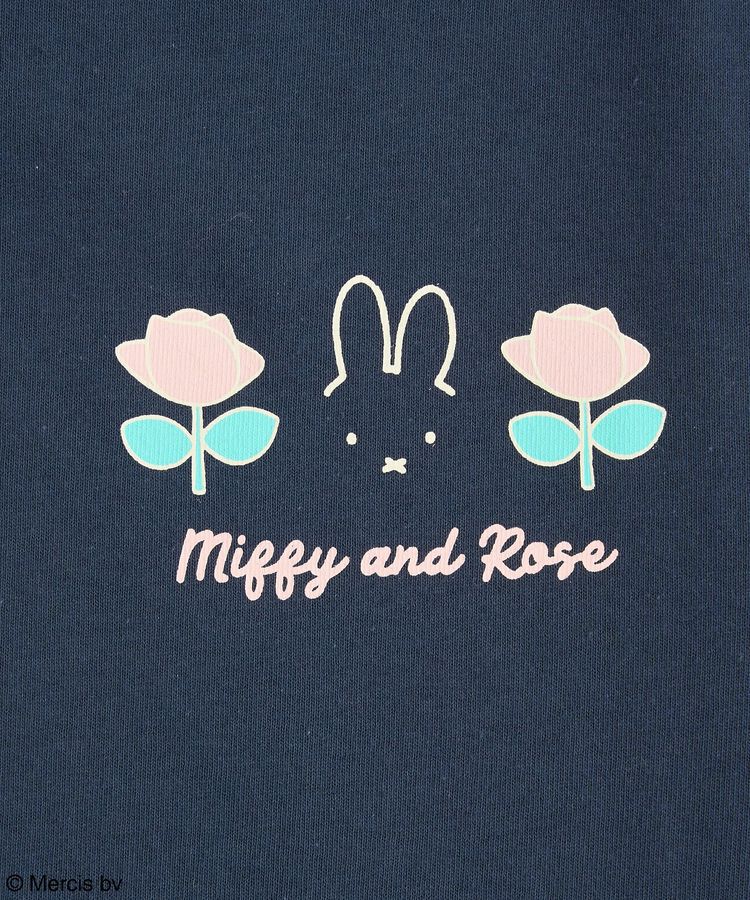 earth music&ecology「miffy/earth Rose ringer Tee」|Tシャツ・カットソー|