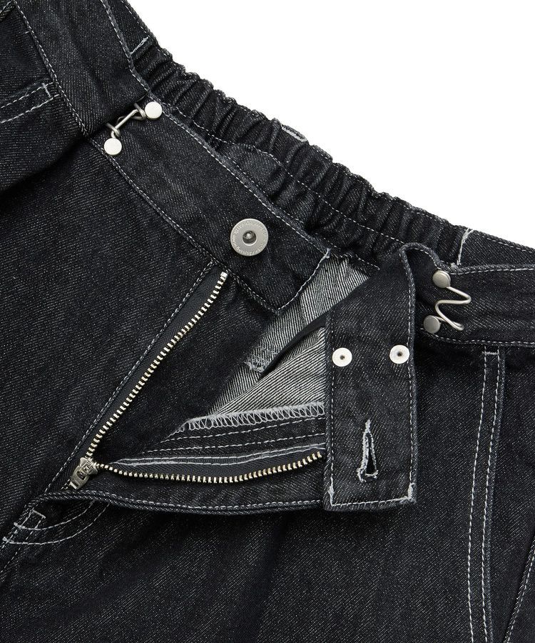 earth music&ecology「タックホックデニムパンツ」|デニム|