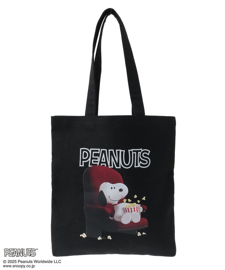 earth music&ecology「PEANUTS/earth アソート3Dアートトート」|トートバッグ|