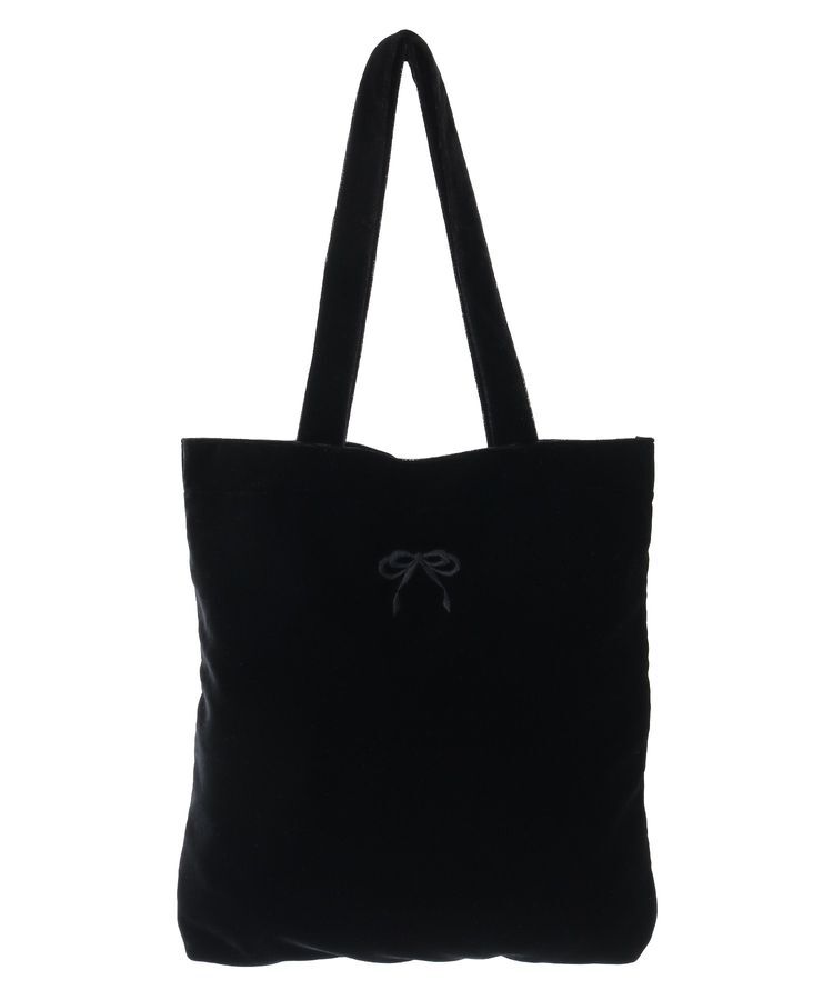 earth music&ecology「【WEB限定】ベロアトートバッグ」|トートバッグ|