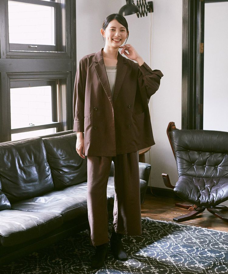 earth music&ecology「シアードルマンジャケット」|テーラードジャケット|