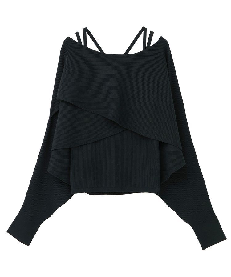 earth music&ecology「SET2点クロスニット+キャミソール」|ニット・セーター|