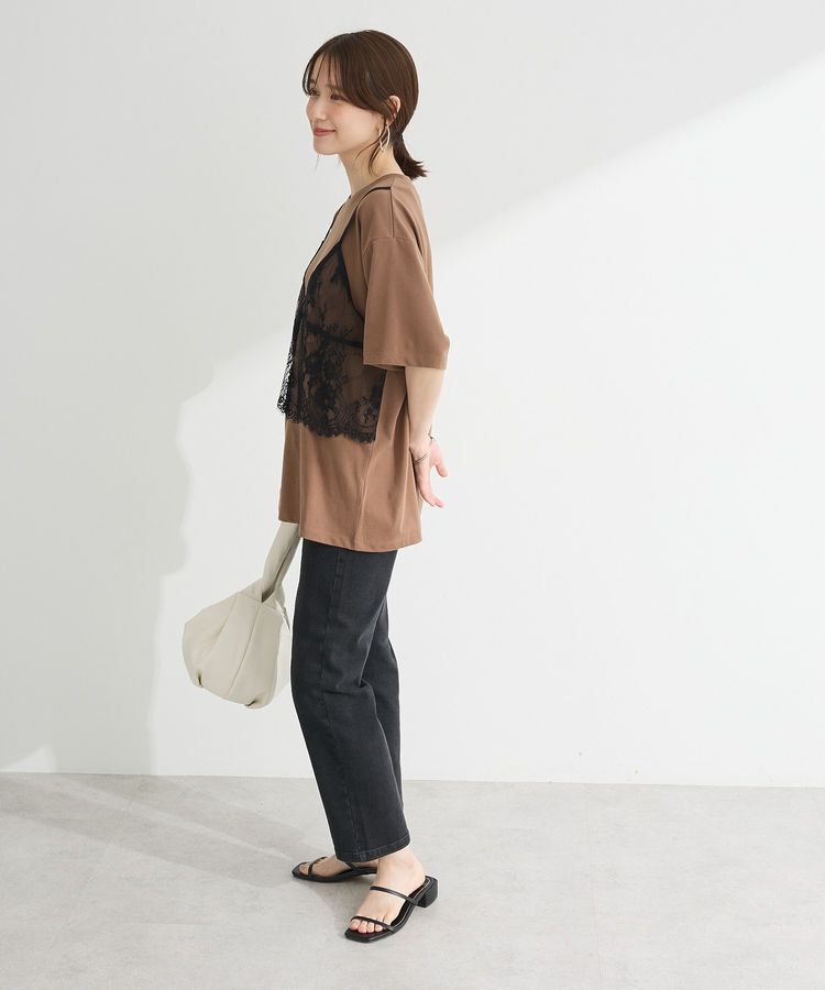 Green Parks「レースビスチェドッキングチュニック」|チュニック|