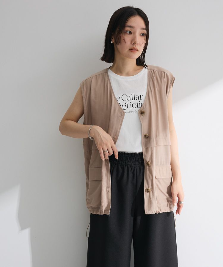 Green Parks「シアーミリタリーベスト」|ベスト・ジレ|