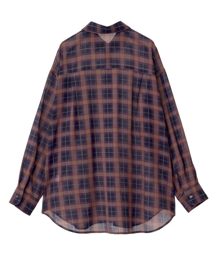 Green Parks「カシュクールシアーシャツ」|シャツ・ブラウス|