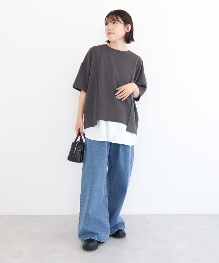 Green Parks「ノースリーブドッキングホワイトインナー」|キャミソール|