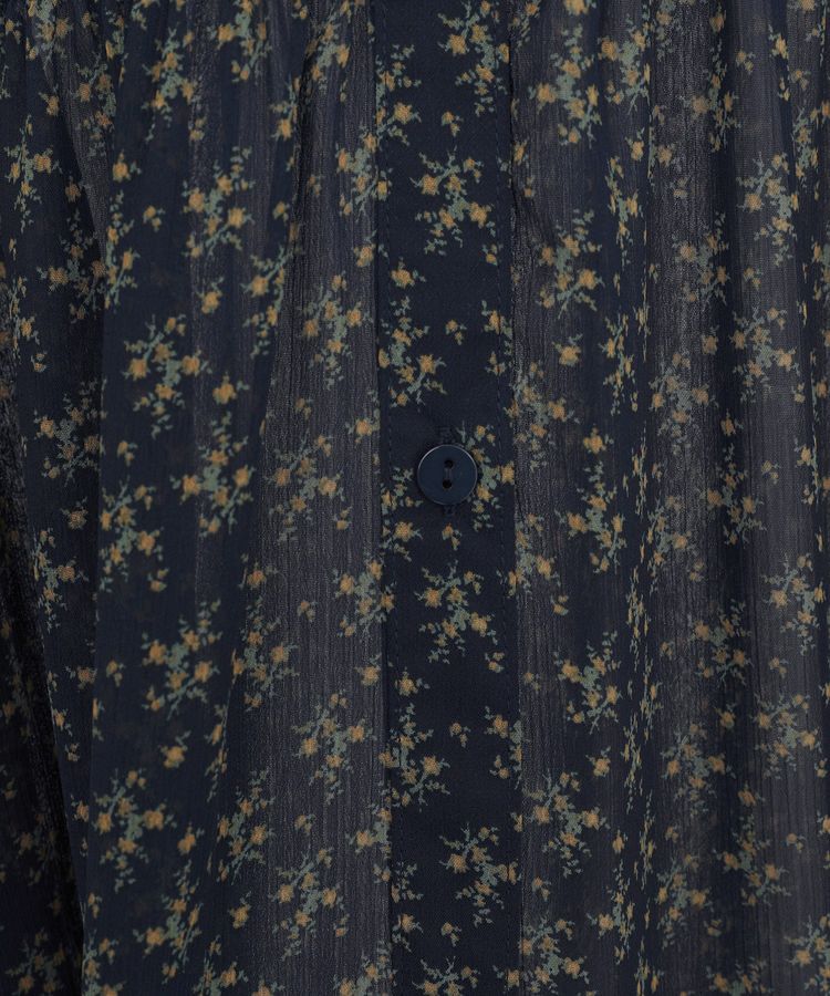 Green Parks「花柄シフォン楊柳ワンピース」|ワンピース|