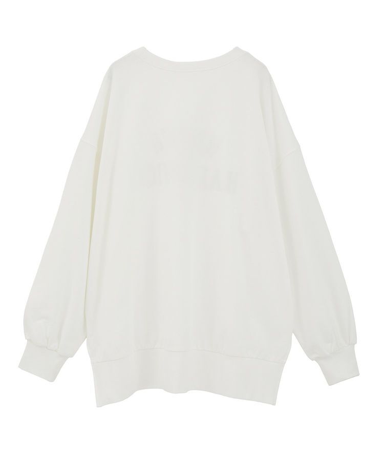 Green Parks「カレッジロゴ裏毛チュニック」|チュニック|