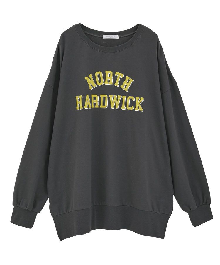 Green Parks「カレッジロゴ裏毛チュニック」|チュニック|