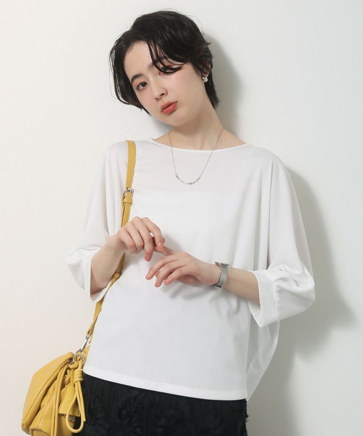 Green Parks「【優秀ブラウス】マルチ機能バックデザインブラウス」|シャツ・ブラウス|Off White