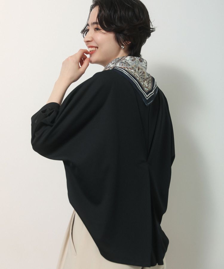 Green Parks「【優秀ブラウス】マルチ機能バックデザインブラウス」|シャツ・ブラウス|Black