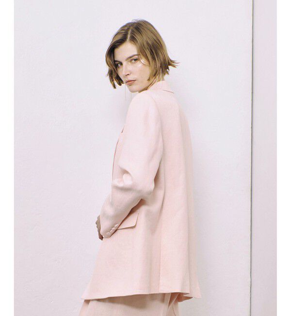 allureville「リオペルアシメフラップポケットジャケット」|テーラードジャケット|