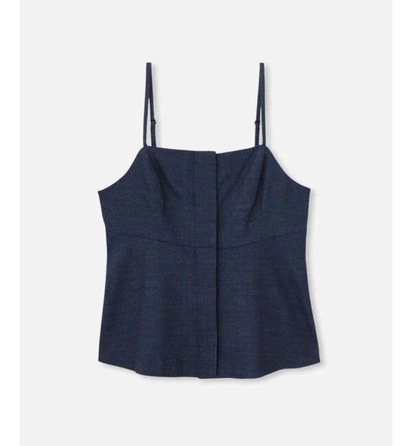 allureville「◇デニムライクビスチェキャミ」|シャツ・ブラウス|ネイビー