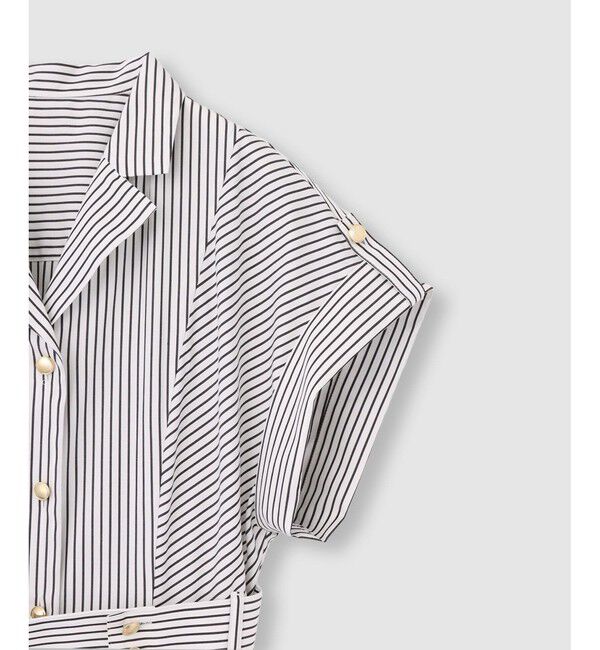 allureville「ストライプドレス」|ワンピース|