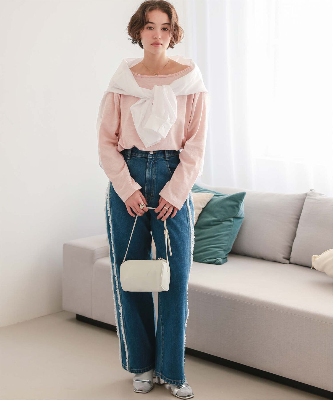 titivate「ルーズロングスリーブカットソー」|Tシャツ・カットソー|