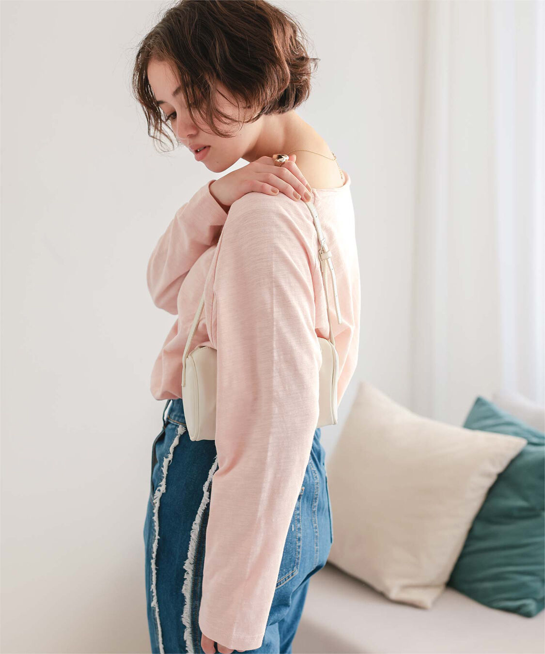 titivate「ルーズロングスリーブカットソー」|Tシャツ・カットソー|