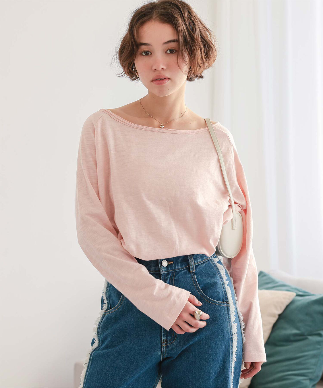 titivate「ルーズロングスリーブカットソー」|Tシャツ・カットソー|