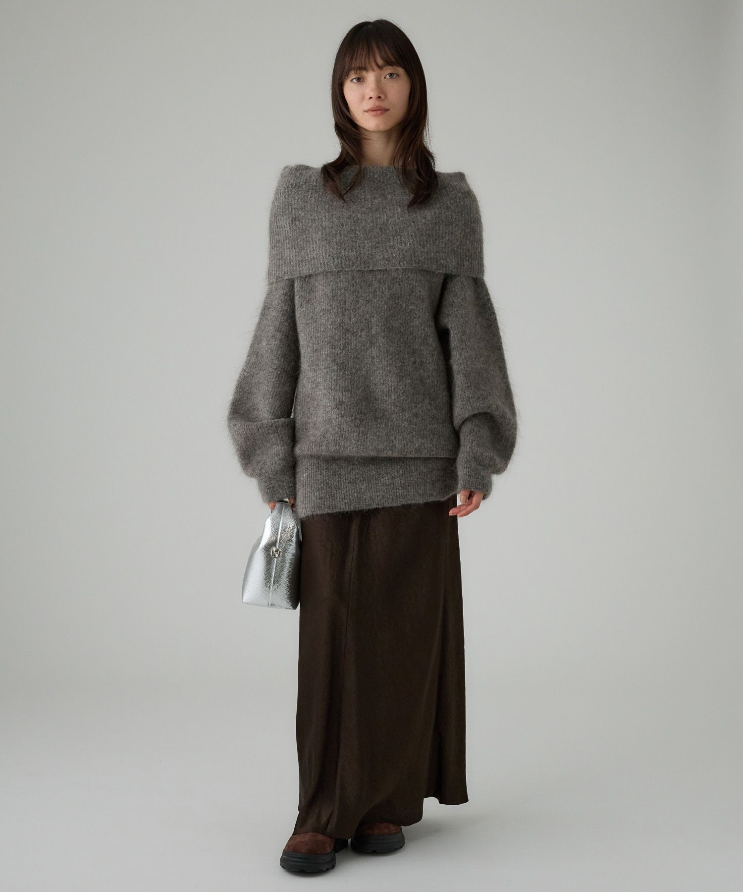 BABYLONE「オフショルニットプルオーバー」|ニット・セーター|