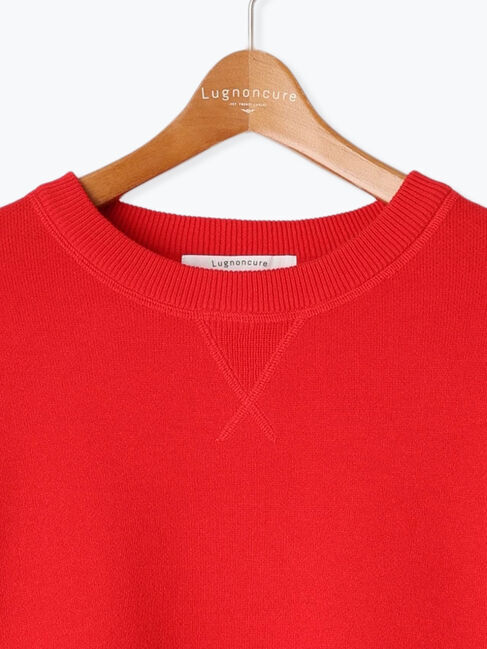 Lugnoncure「スウェットライククルーネックニット」|ニット・セーター|